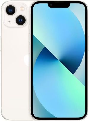 Apple iPhone 13 | 256 GB, Apple A15 Bionic, 4 GB RAM, Câmera dupla (12 MP + 12 MP), Tela 6.1&quot;, Estelar (A2633)