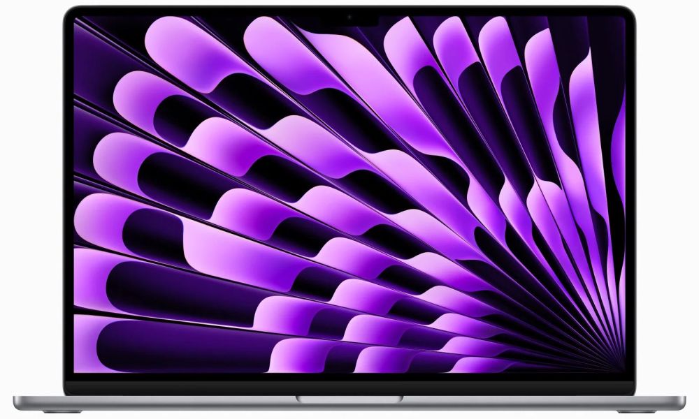 Apple MacBook Air 2023 | Apple M2, CPU 8 núcleos, GPU 10 núcleos, 16GB RAM, 512 GB SSD, 15.3", Cinza-espacial (A2941 MQKW3LL/A)