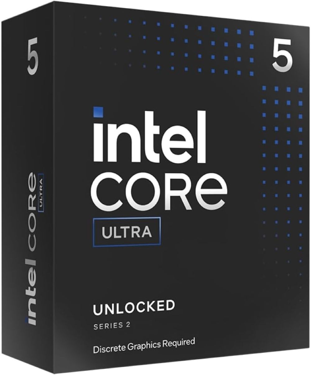 Processador Intel Core Ultra 5 245KF | LGA 1851, 14 Núcleos, 14 Threads, Até 5.2 GHz, Cache 24 MB L3, NPU, Sem GPU