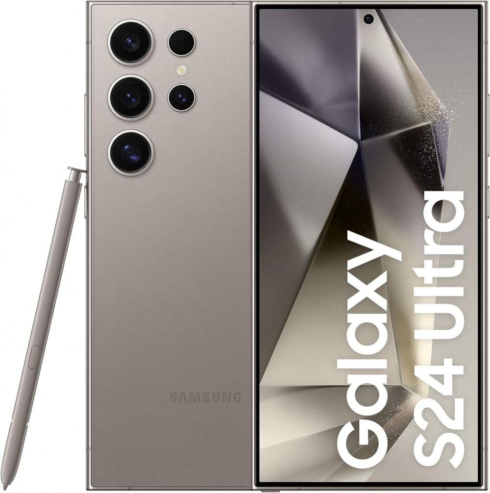 Samsung Galaxy S24 Ultra | 256GB, Snapdragon 8 Gen 3, 12 GB RAM, Zoom até 5X, 6.8", Titânio Cinza (SM-S928B)