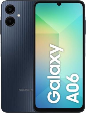 Samsung Galaxy A06 | 128GB, Helio G85, 4 GB RAM, Câmera Dupla (50MP + 2MP), 6.7&quot;, Azul Escuro (SM-A065M)